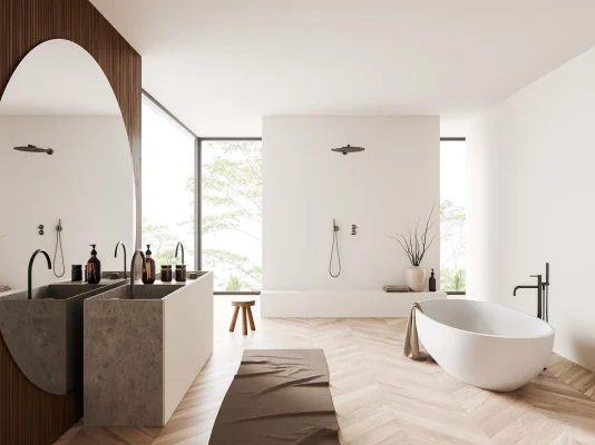 What Are the Best Trends for Luxury Vinyl in Bathrooms?